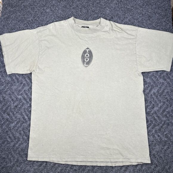 vintage 1995 TOOL undertow t shirtmaynard james keenan 90s tour Giant XL crazy